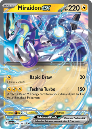 Miraidon ex 79 / 197