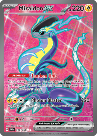 Miraidon ex 227 / 198