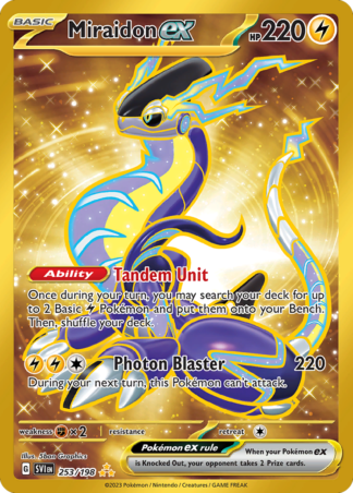 Miraidon ex 253 / 198