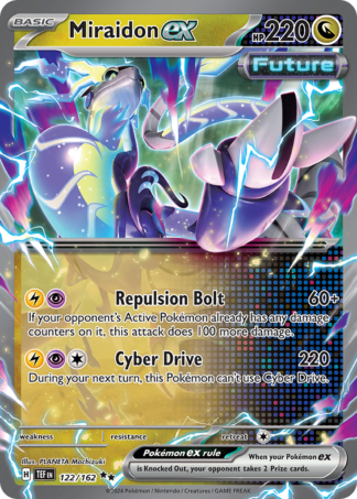 Miraidon ex 122 / 162