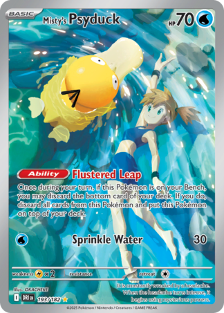 Misty's Psyduck 193 / 182