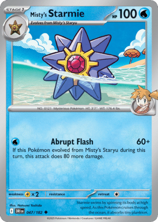 Misty’s Starmie 47 / 182
