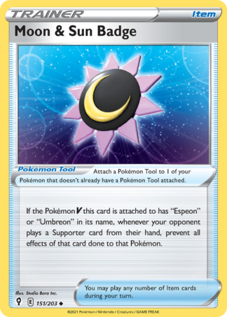 Moon & Sun Badge 151 / 203