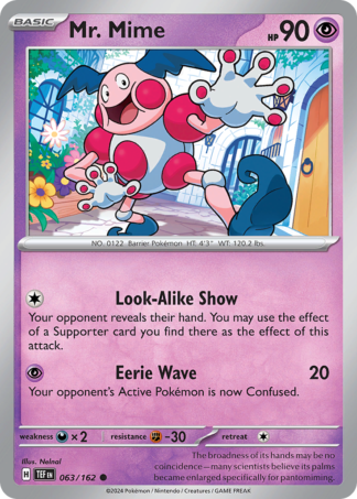 Mr. Mime 63 / 162
