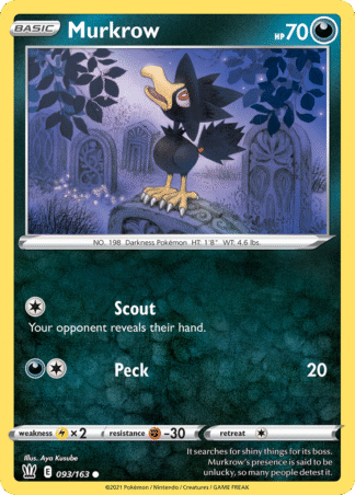 Murkrow 93 / 163