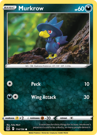 Murkrow 114 / 196
