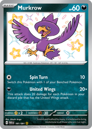 Murkrow 181 / 91