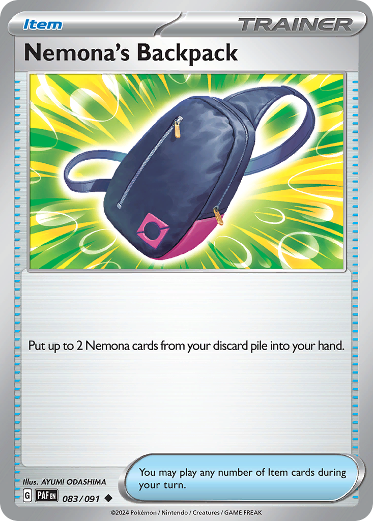 Nemona's Backpack 83 / 91