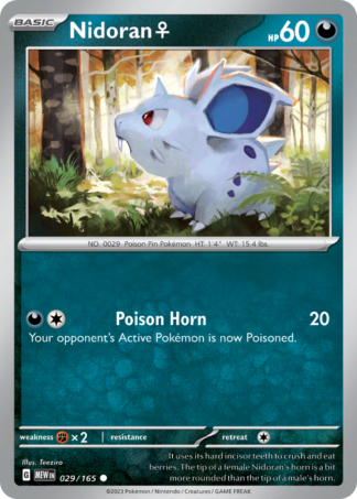 Nidoran ♀ 29 / 165