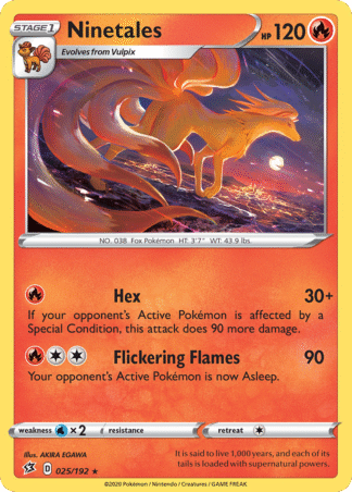 Ninetales 25 / 192