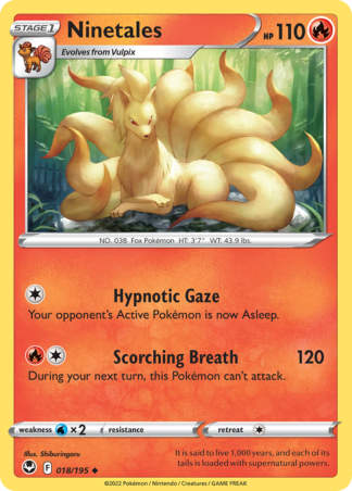 Ninetales 18 / 195