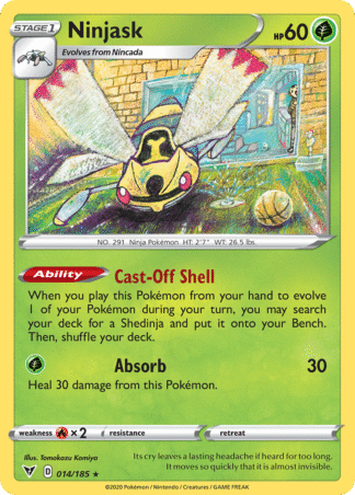 Ninjask 14 / 185
