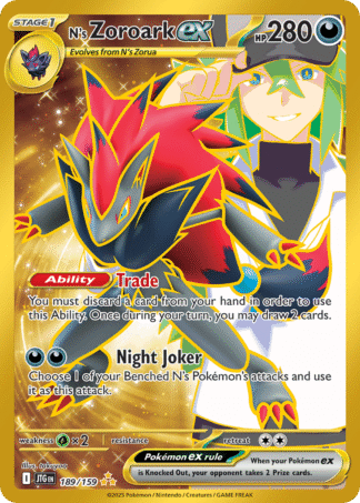 N’s Zoroark ex 189 / 159
