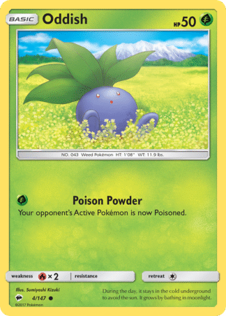 Oddish 4 / 147