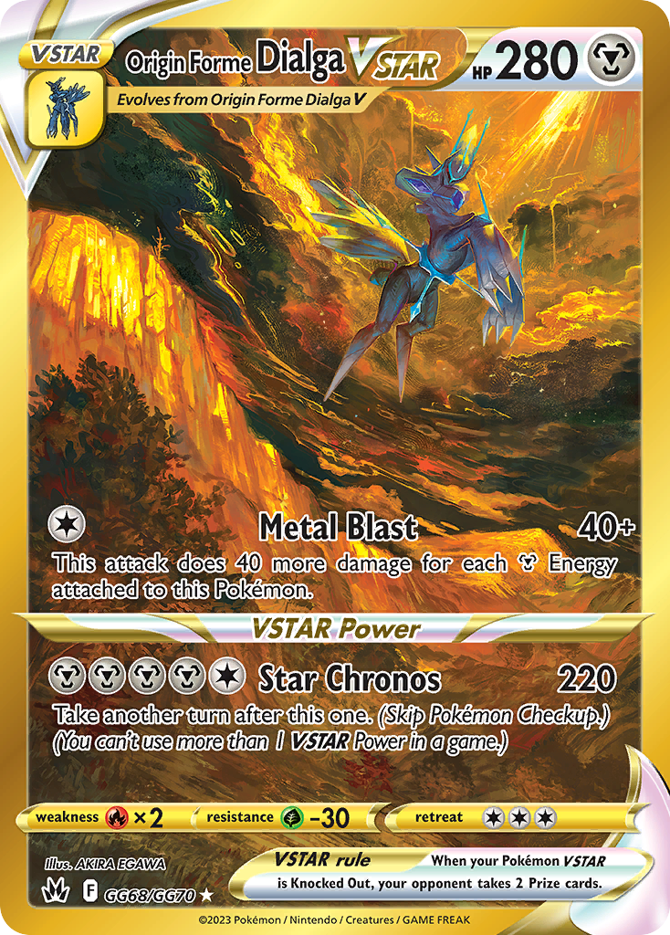 Origin Forme Dialga VSTAR GG68 / 159