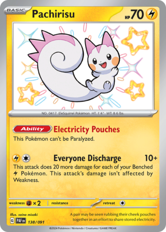 Pachirisu 138 / 91