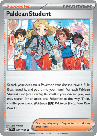 Paldean Student 85 / 91