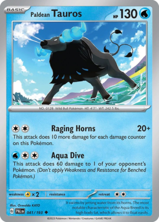 Paldean Tauros 41 / 193