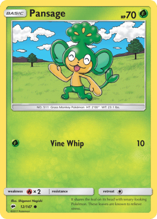 Pansage 12 / 147