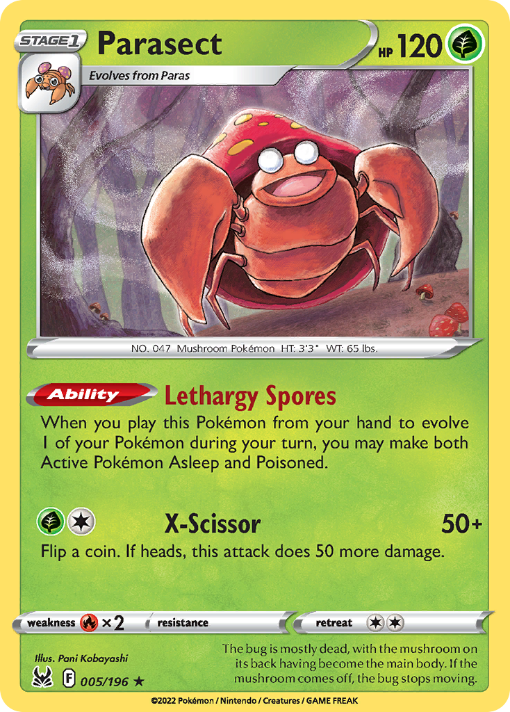 Parasect 5 / 196