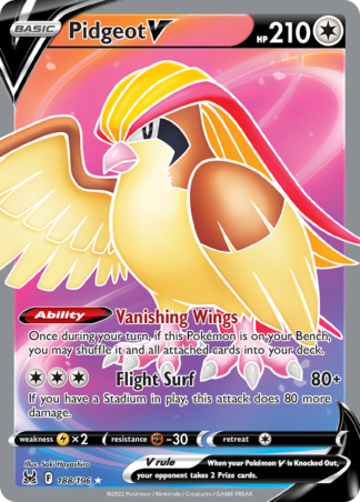 Pidgeot V 188 / 196