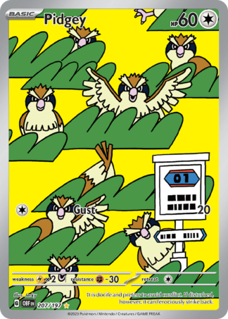 Pidgey 207 / 197