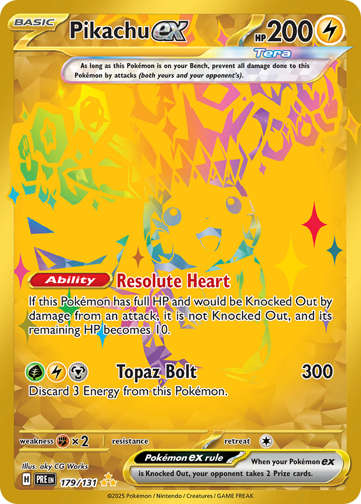 Pikachu ex 179 / 131