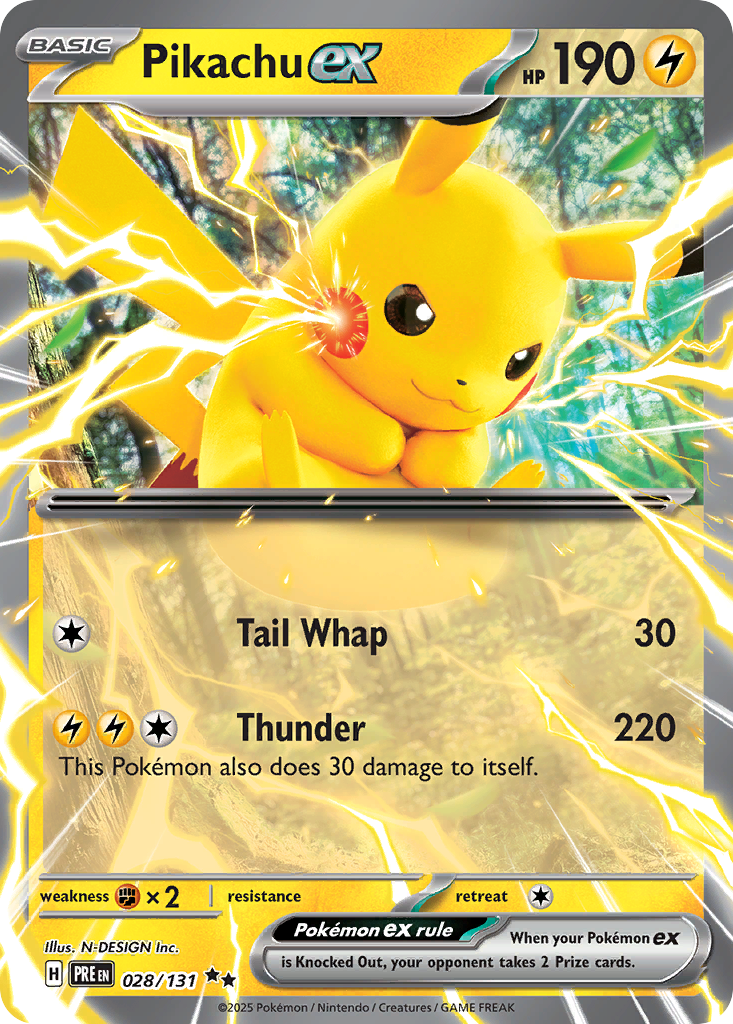 Pikachu ex 28 / 131