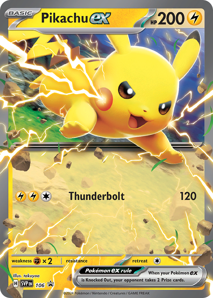 Pikachu ex 106 / 150