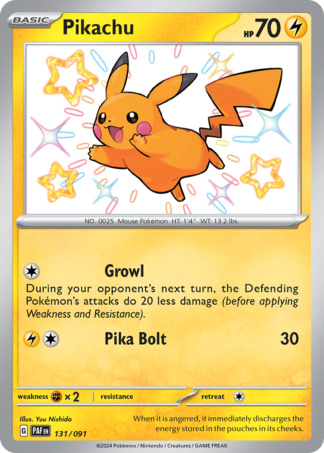 Pikachu 131 / 91