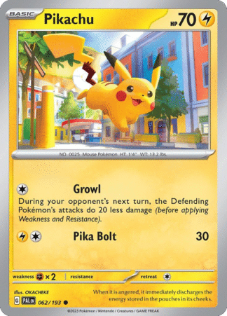 Pikachu 62 / 193