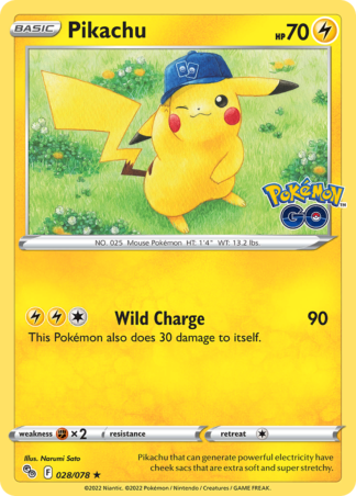 Pikachu 28 / 78