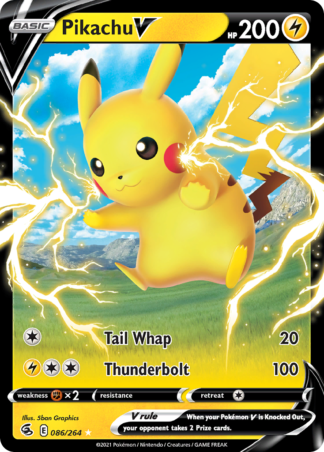 Pikachu V 86 / 264