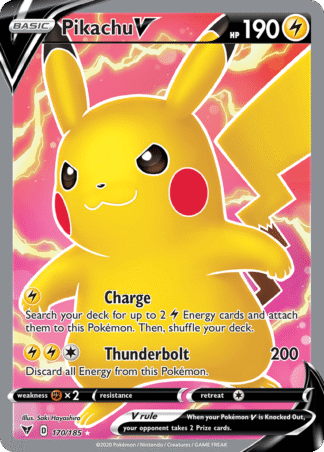 Pikachu V 170 / 185