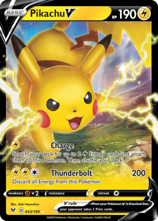Pikachu VMAX 44 / 185 - Vivid Voltage