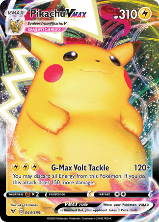 Pikachu VMAX 44 / 185