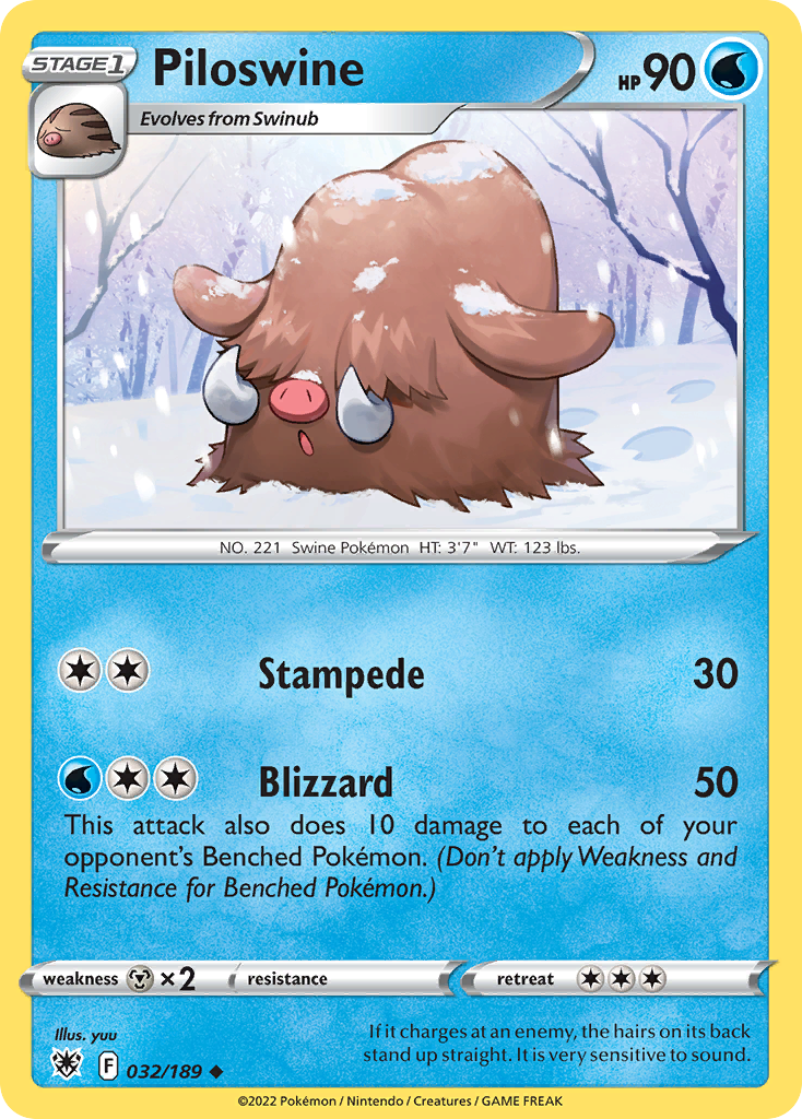 Piloswine 32 / 189