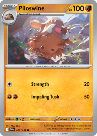 Piloswine 78 / 159