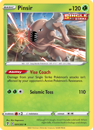 Pinsir 1 / 203