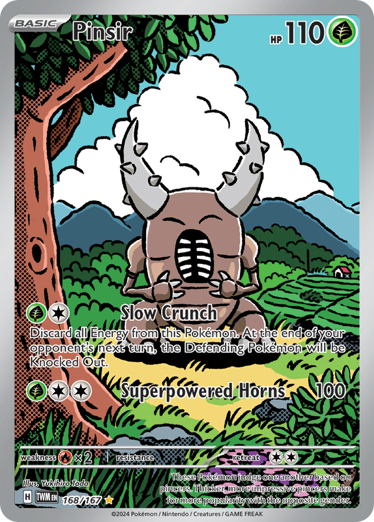 Pinsir 168 / 167