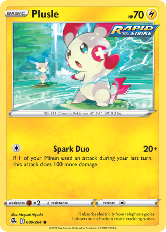 Plusle 89 / 264