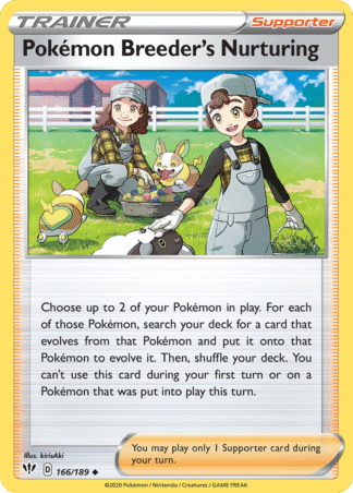 Pokémon Breeder’s Nurturing 166 / 189