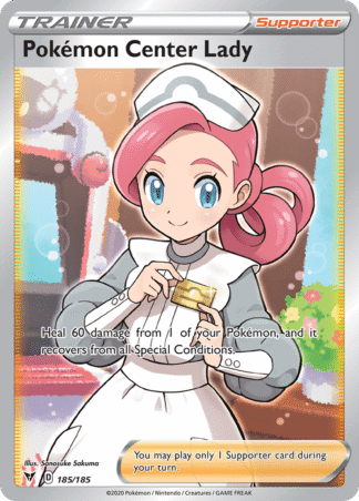 Pokémon Center Lady 185 / 185