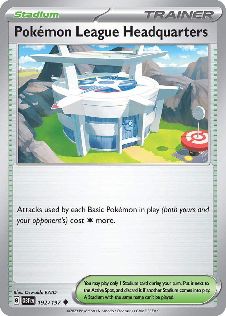 Pokémon League Headquarters 192 / 197