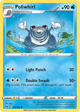 Poliwhirl 31 / 196