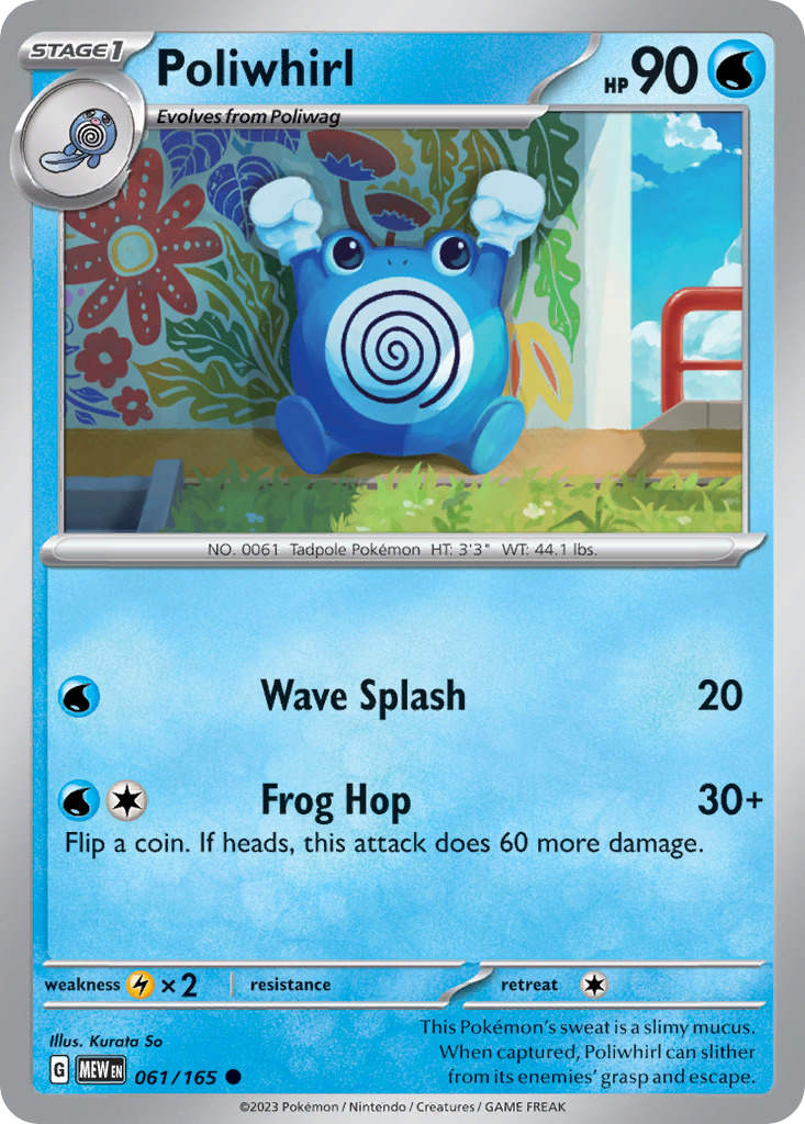 Poliwhirl 61 / 165