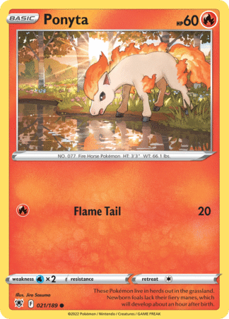 Ponyta 21 / 189