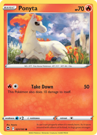 Ponyta 21 / 195