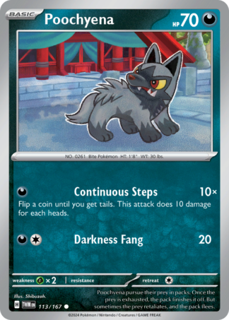 Poochyena 113 / 167