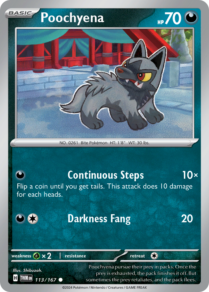 Poochyena 113 / 167